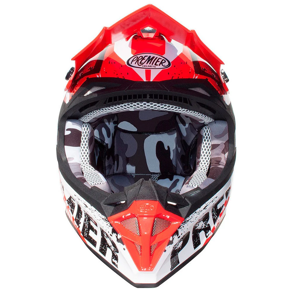 CASCO PREMIER EXIGE ZX2 - ROJO / BLANCO