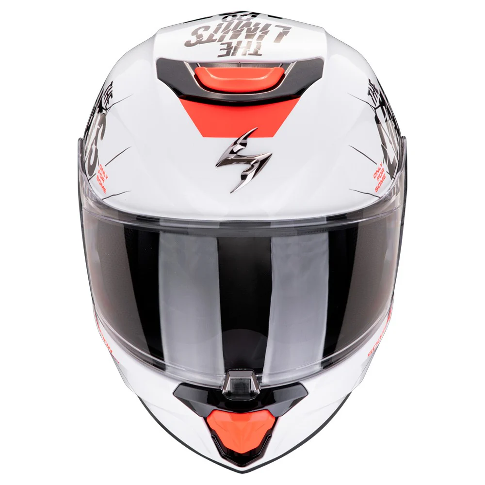 CASCO SCORPION EXO-JNR AIR BOUM INFANTIL BLANCO / NEGRO