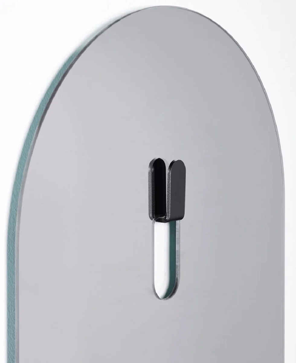 Casa Padrino Espejo de Pared de Dise?o Gris 35 x H. 160 cm - Accesorios de Decoraci¨®n de Lujo