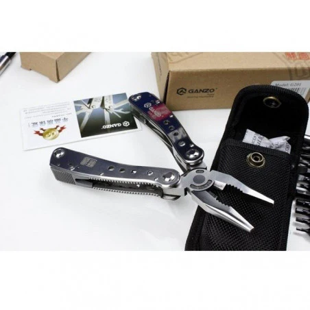 Multiherramienta navaja multiusos Ganzo G201H MULTITOOL - acero