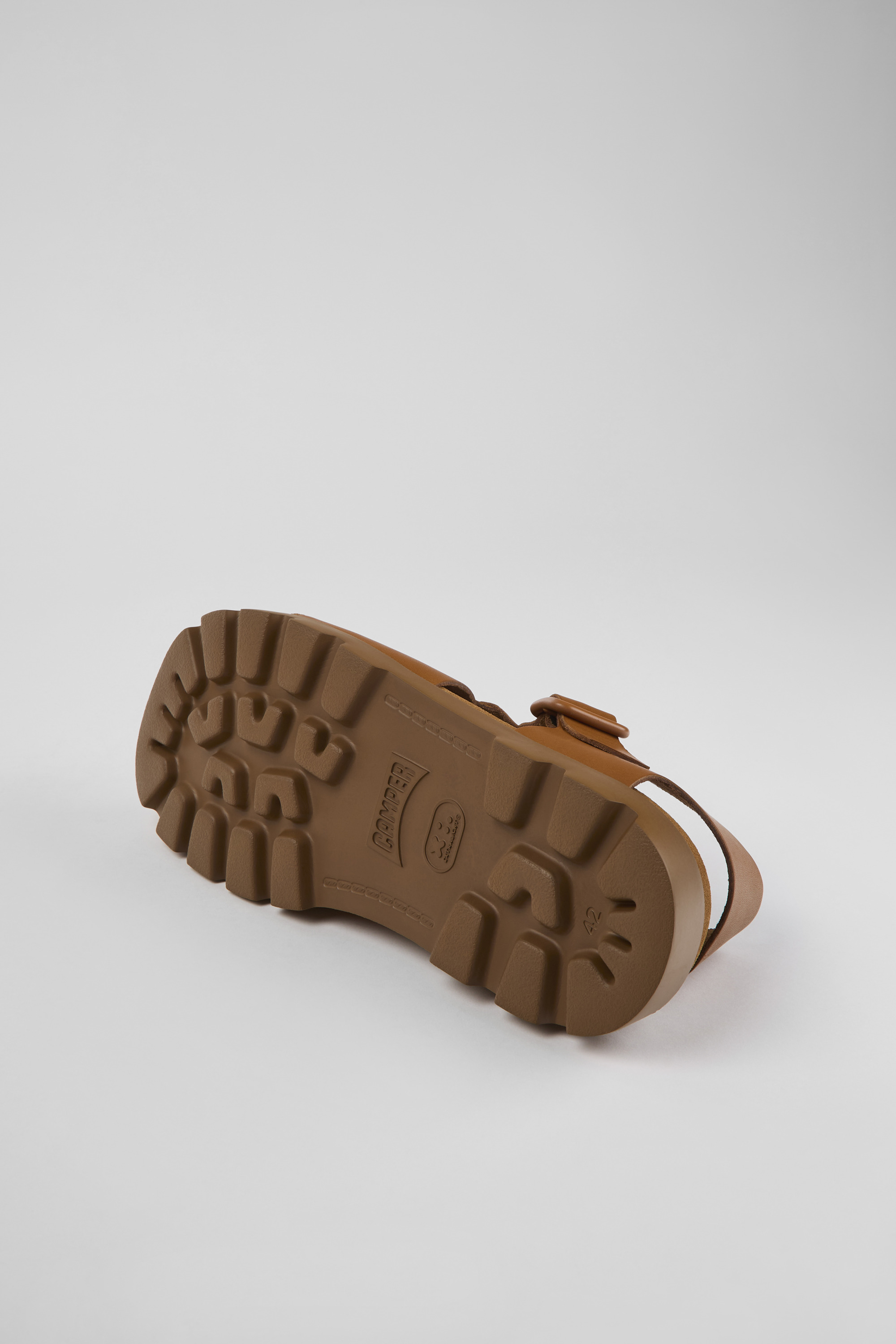 Brutus Sandal - Brown leather sandals for men
