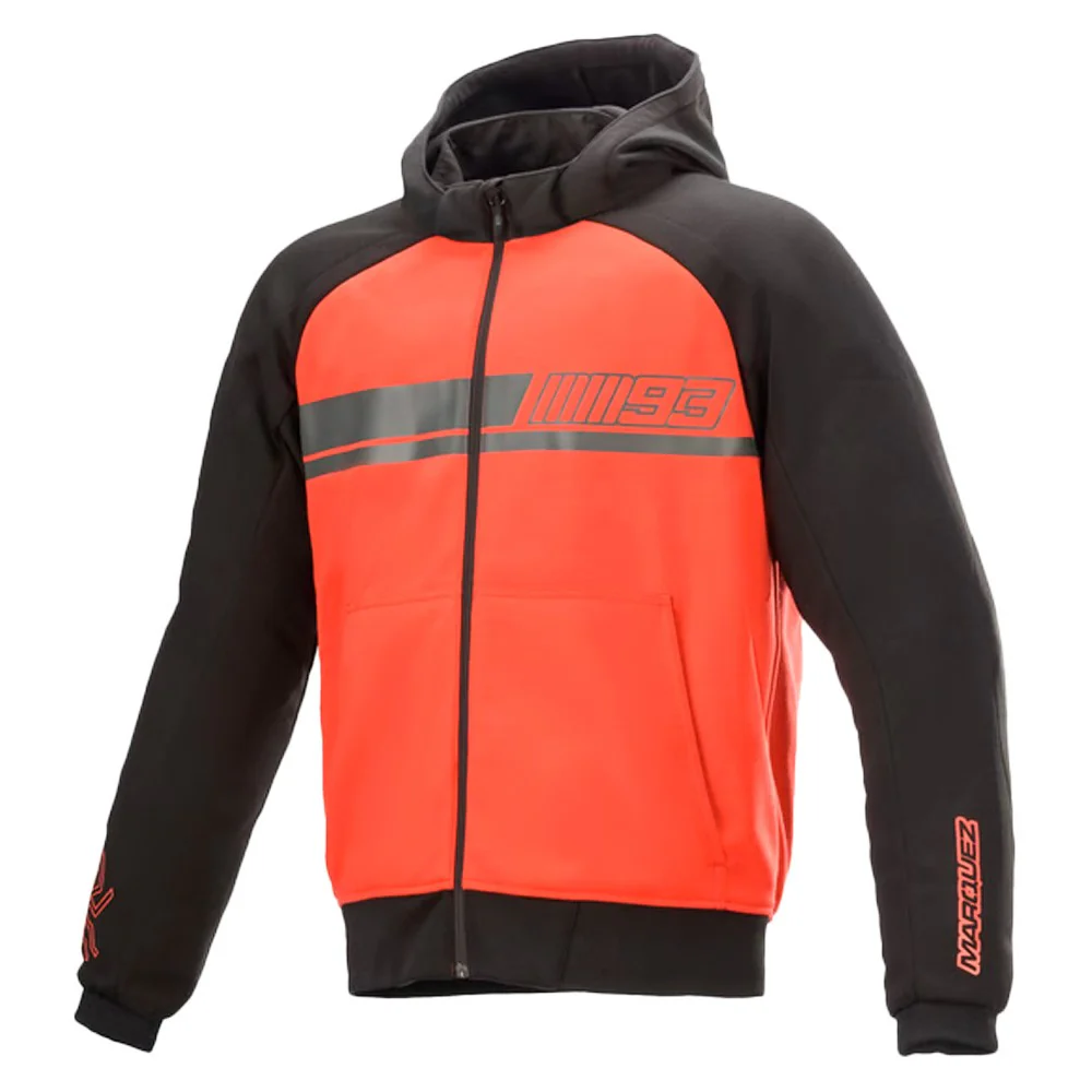 SUDADERA ALPINESTARS ARAGON MM93 ROJO / NEGRO