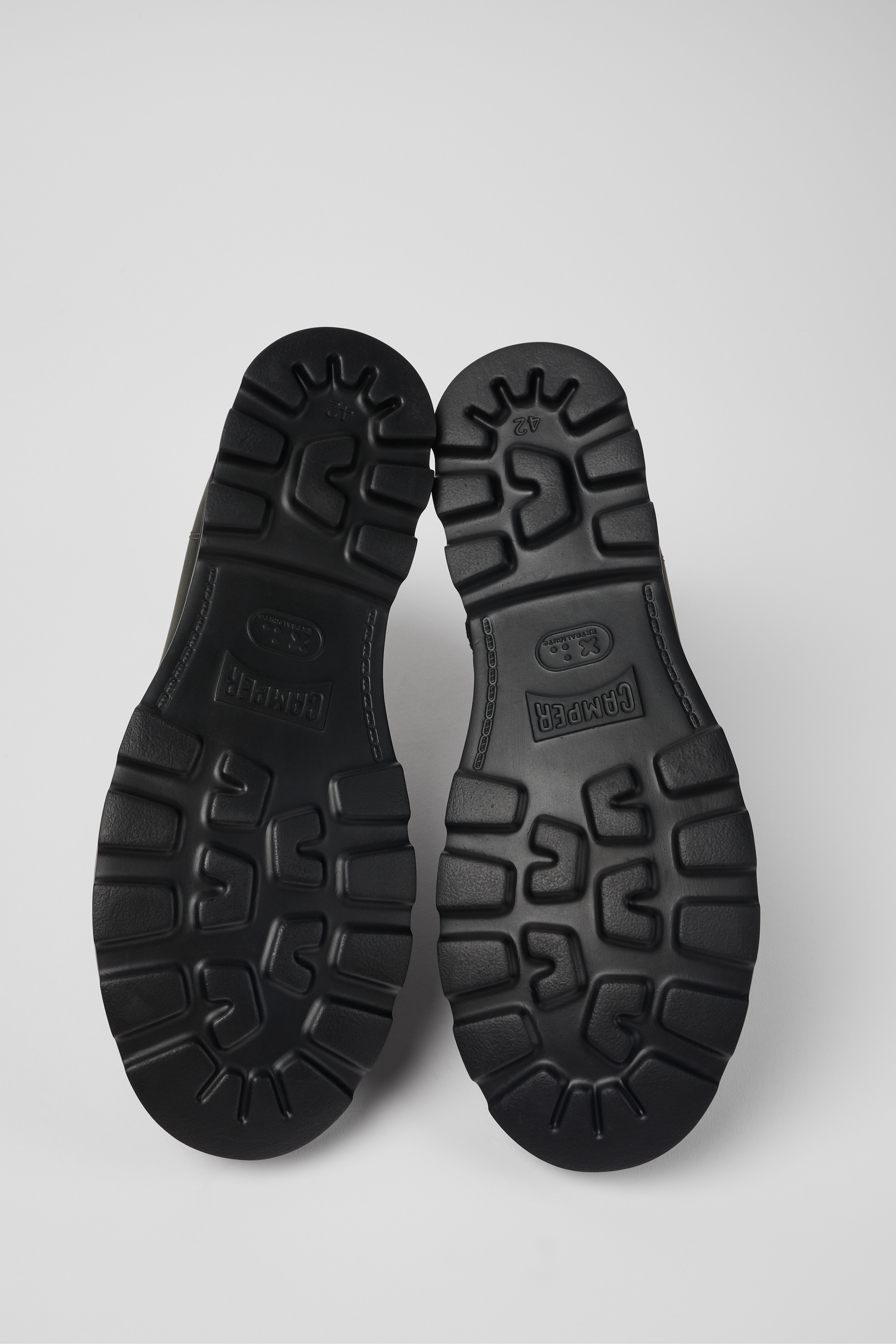 Brutus - Gray ankle boot for men