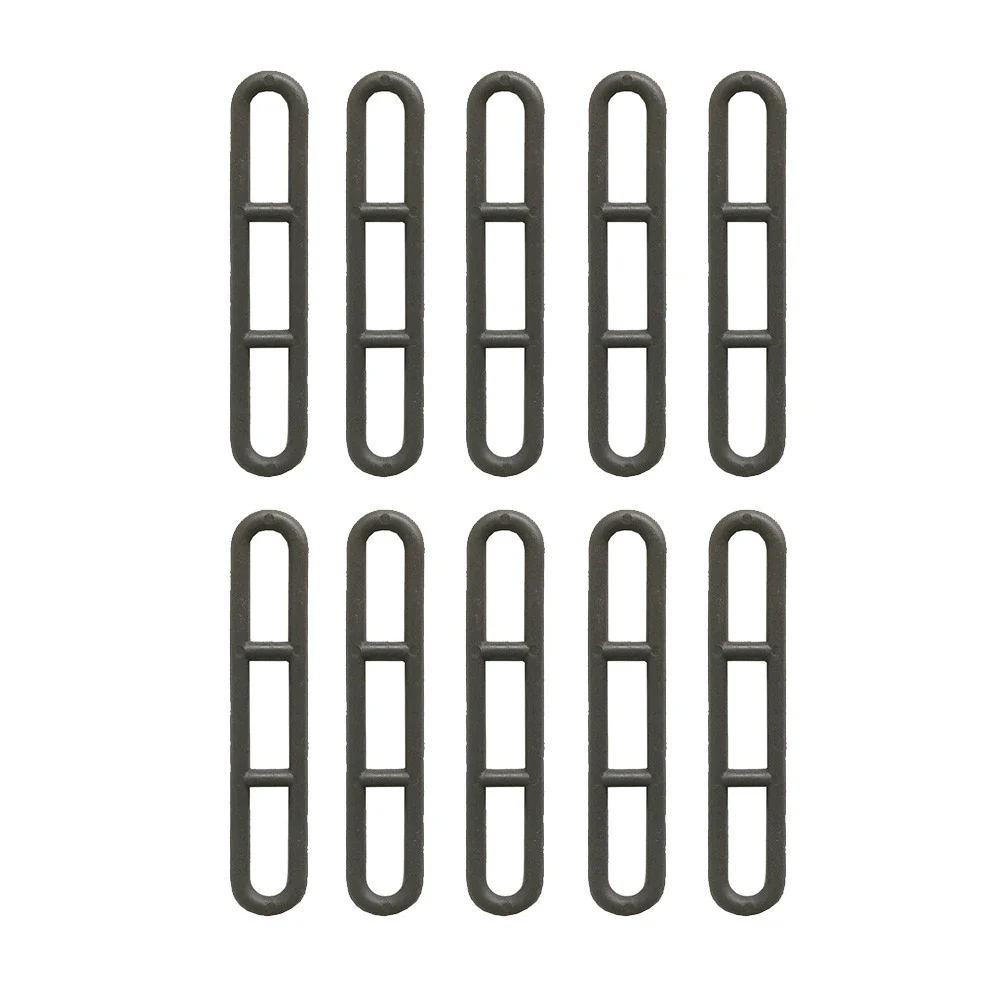 Pack 10 GOMAS TENSORAS ESCALETA PEQUEÑA para tienda cocina o avancé de caravana