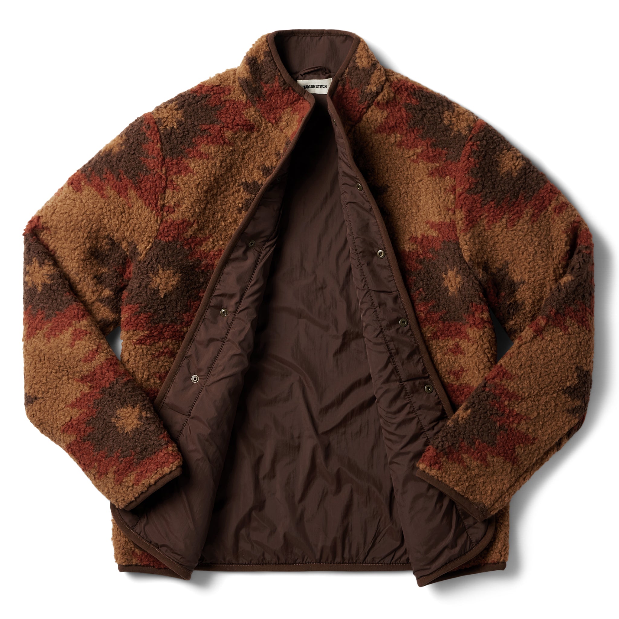 The Port Jacket in Khaki Kilim