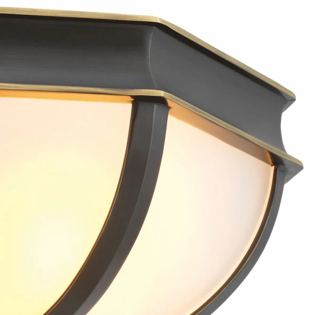 Casa Padrino l¨¢mpara de pared de lujo bronce / blanco 33 cm - Apliques de pared de lujo