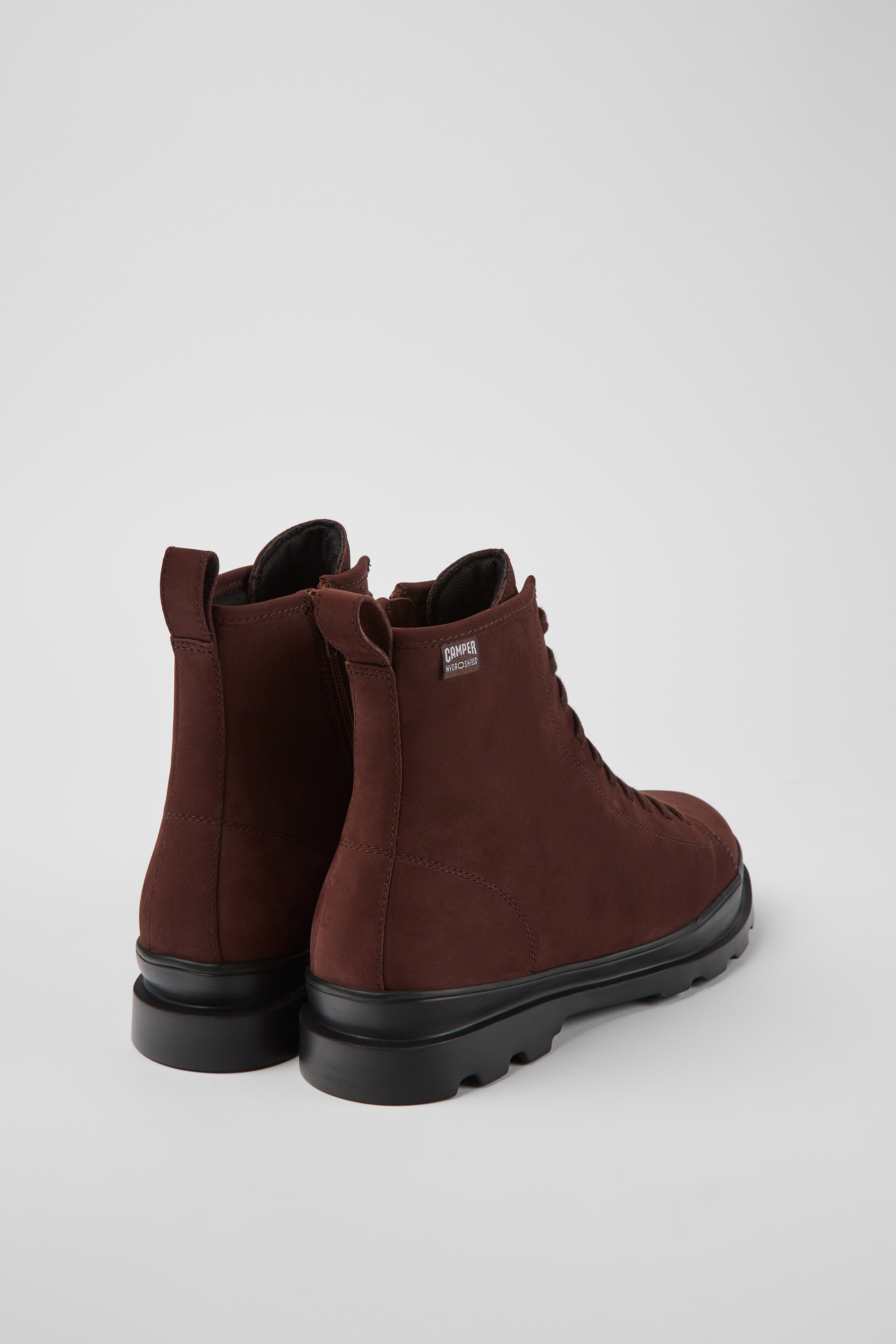 Brutus HYDROSHIELD - Burgundy medium lace boot for men