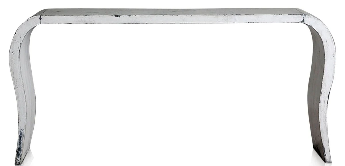 Casa Padrino mesa consola estilo country de estilo antiguo blanco 162 x 35 x H. 77 cm - Consola Estilo Country