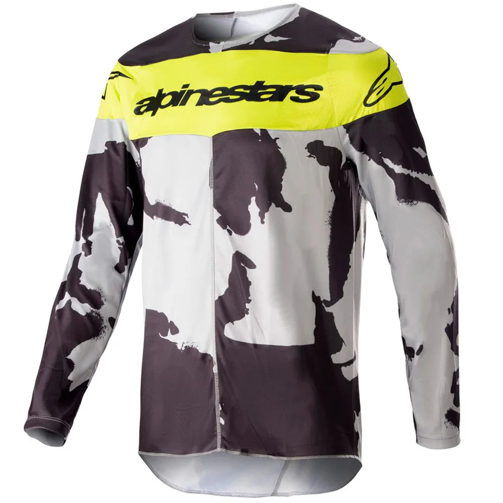 CAMISETA INFANTIL ALPINESTARS YOUTH RACER TACTICAL 23 GRIS / AMARILLO