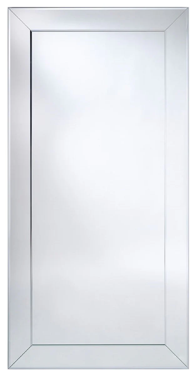 Casa Padrino espejo de lujo con marco de aluminio 100 x A. 200 cm - Espejo de armario - Espejo de sal¨®n - Espejo de dormitorio - Calidad de Lujo