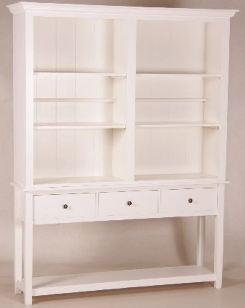 Casa Padrino shabby chic country style buffet cabinet cabinet White B 158 x H 202 cm - dining room cabinet