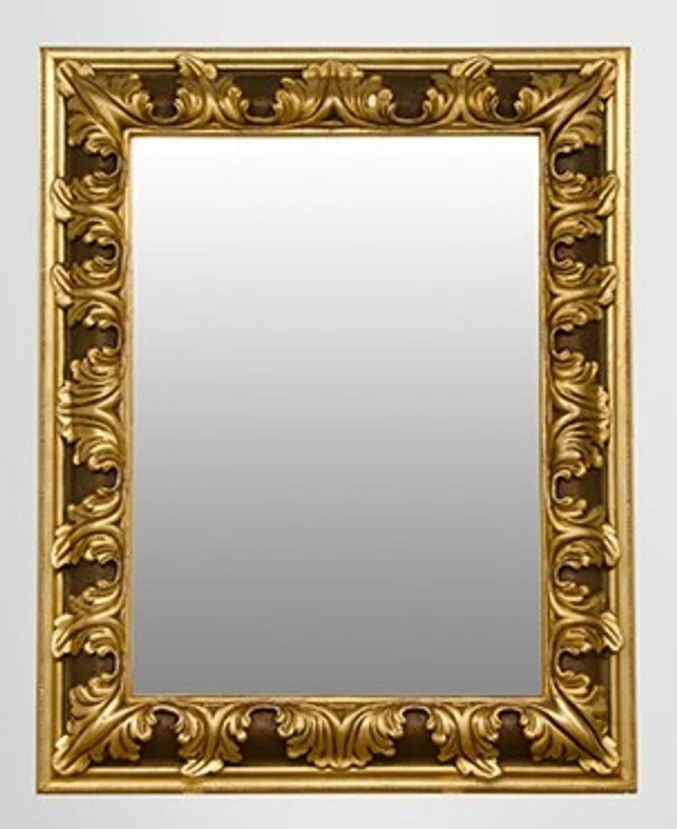 Pompous Baroque Gold Mirror Rectangular 157 x 124 cm