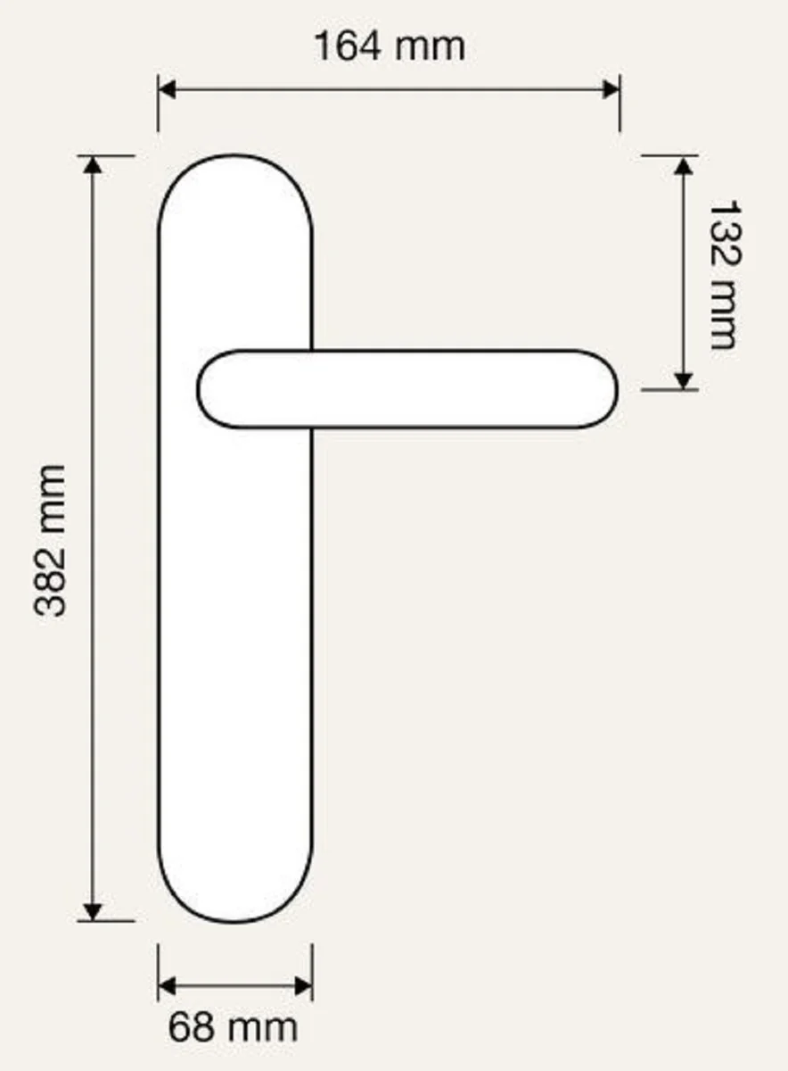 Casa Padrino conjunto de manija de puerta barroco lat¨®n patinado 16,4 x H. 38,2 cm - Calidad de Lujo Hecho en Italia