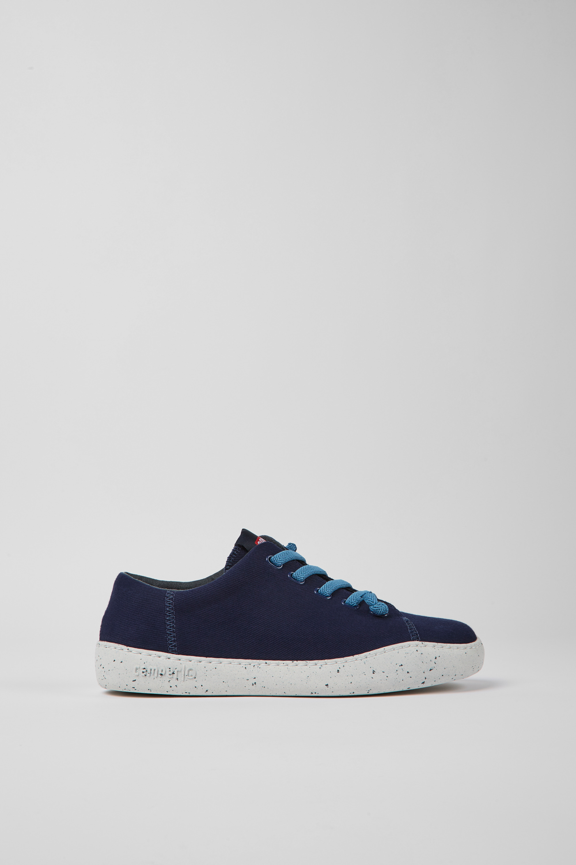 Peu Touring - Blue textile sneakers for women