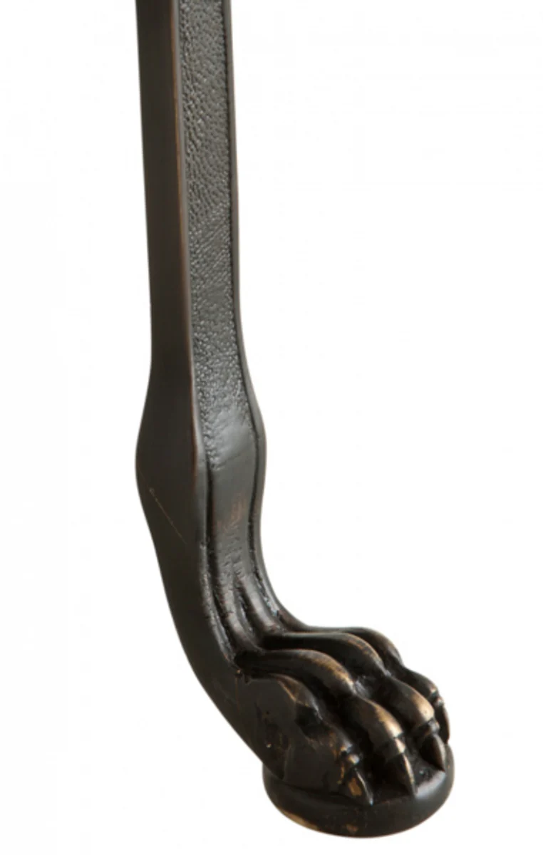 Casa Padrino luxury art deco designer side table gunmetal 52 x H. 70 cm - Luxury Quality