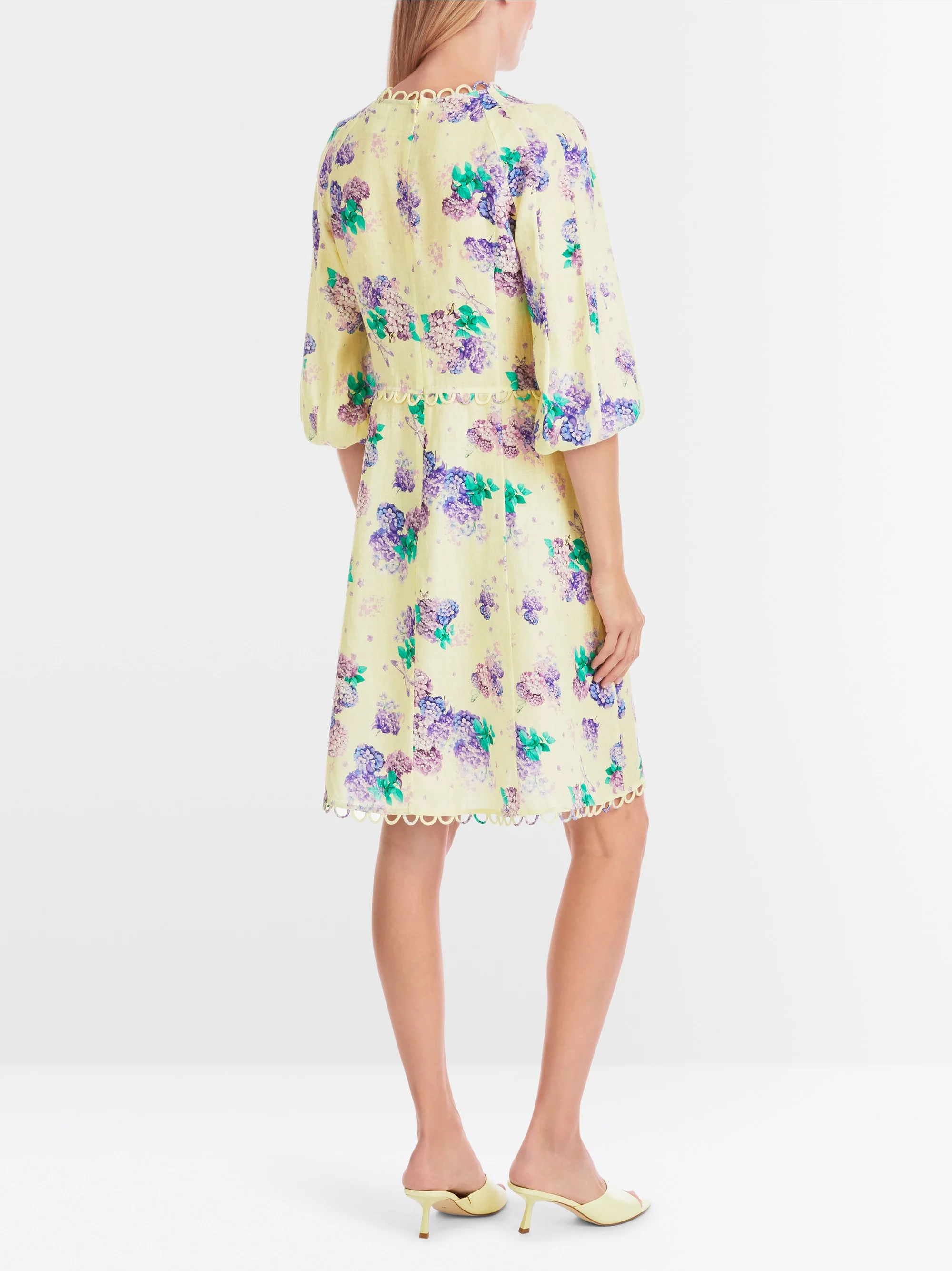 Marc-Cain 100% linen short sixties dress