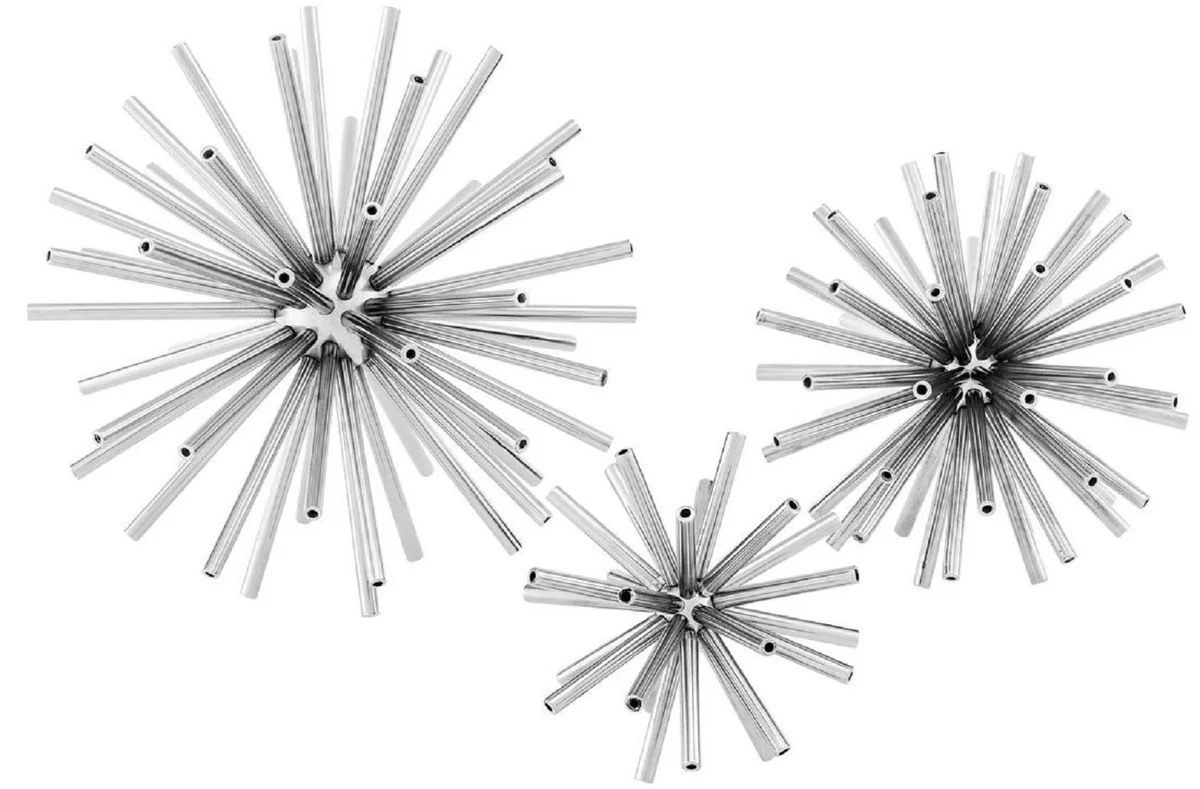 Casa Padrino conjunto de objetos de diseño de lujo estrellas plata - Decoración de Escritorio Moderna