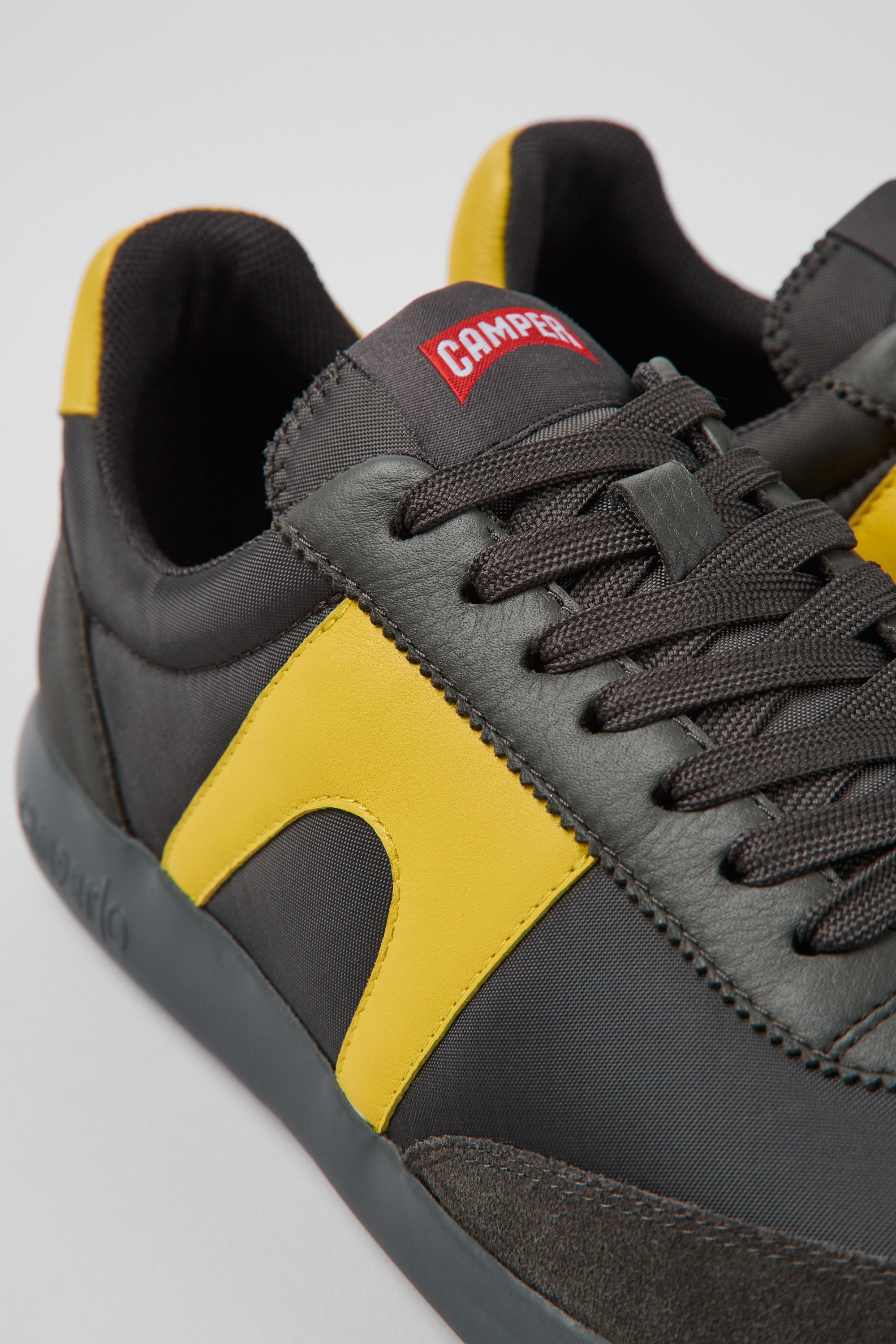 Pelotas XLite - Gray textile and leather sneakers for men