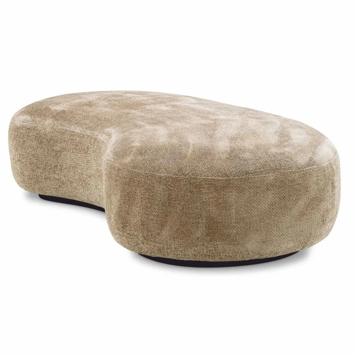 Casa Padrino banco de lujo arena / negro 180 cm - Muebles de sal¨®n y hotel