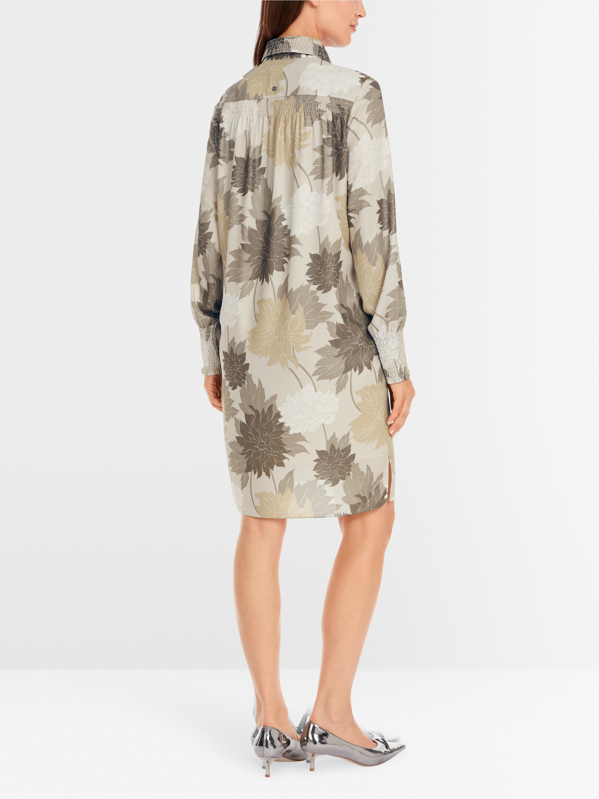 Marc-Cain Rethink Together dress with smocking details