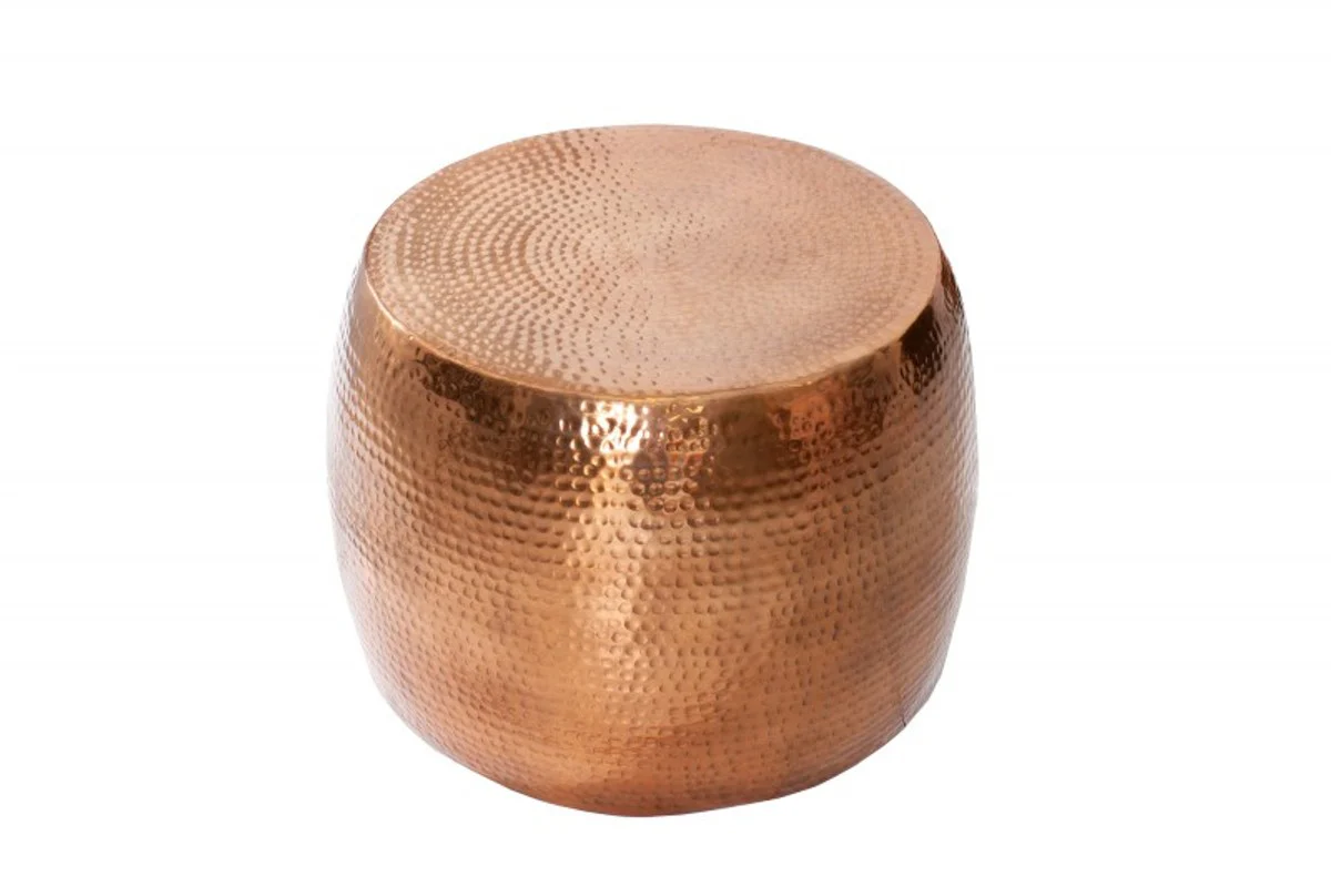 Mesa de centro de lujo Casa Padrino cobre 60 cm aluminio - sal¨®n mesa de sal¨®n - ¨²nico