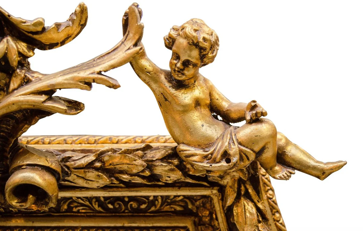 Casa Padrino espejo barroco con marco dorado 100 x H. 175 cm - Muebles de Estilo Antiguo