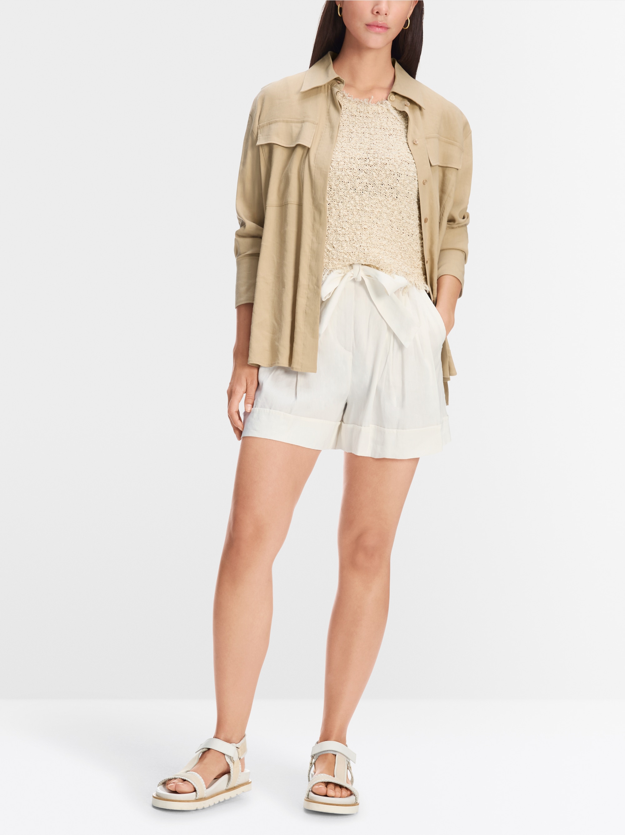 Marc-Cain WARANGAL linen shorts
