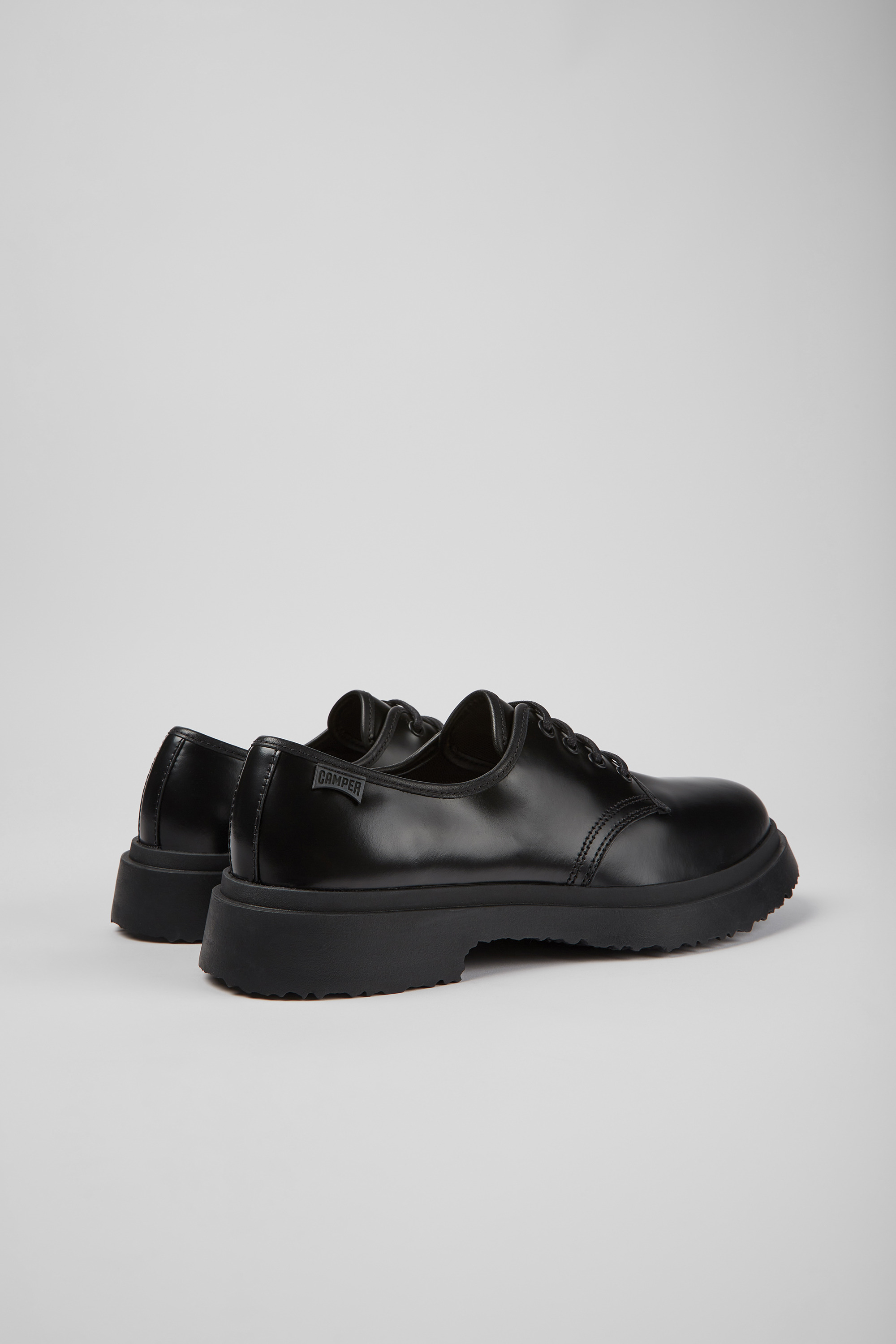 Walden - Black leather shoes for men