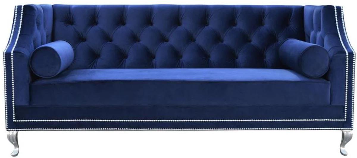 Casa Padrino sof¨¢ de terciopelo Chesterfield de lujo con cojines 172 x 84 x A. 76,5 cm - Varios Colores - Mobiliario de Sala de Estar de Chesterfield