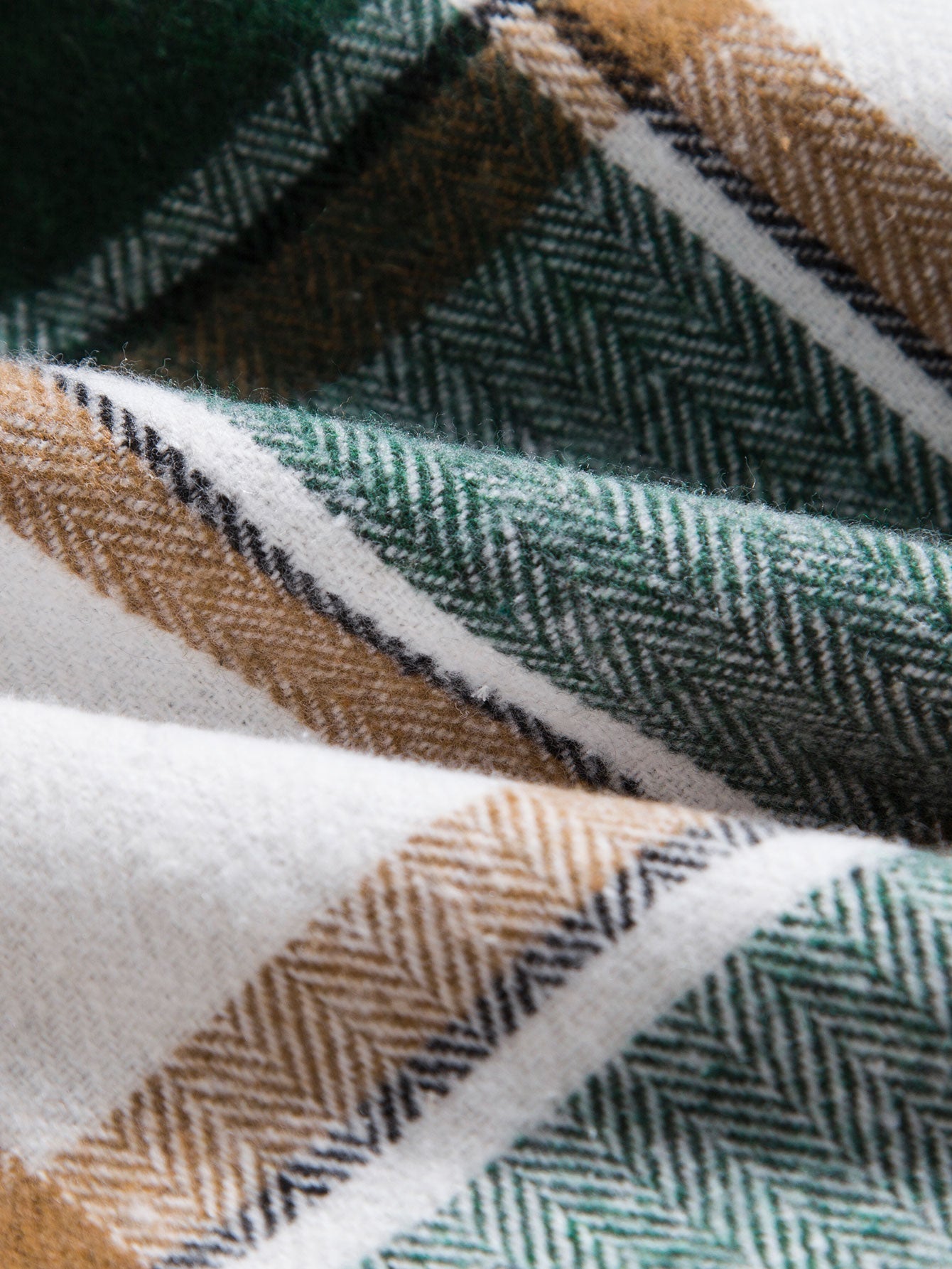 Flannel Button Up Plaid Overshirt