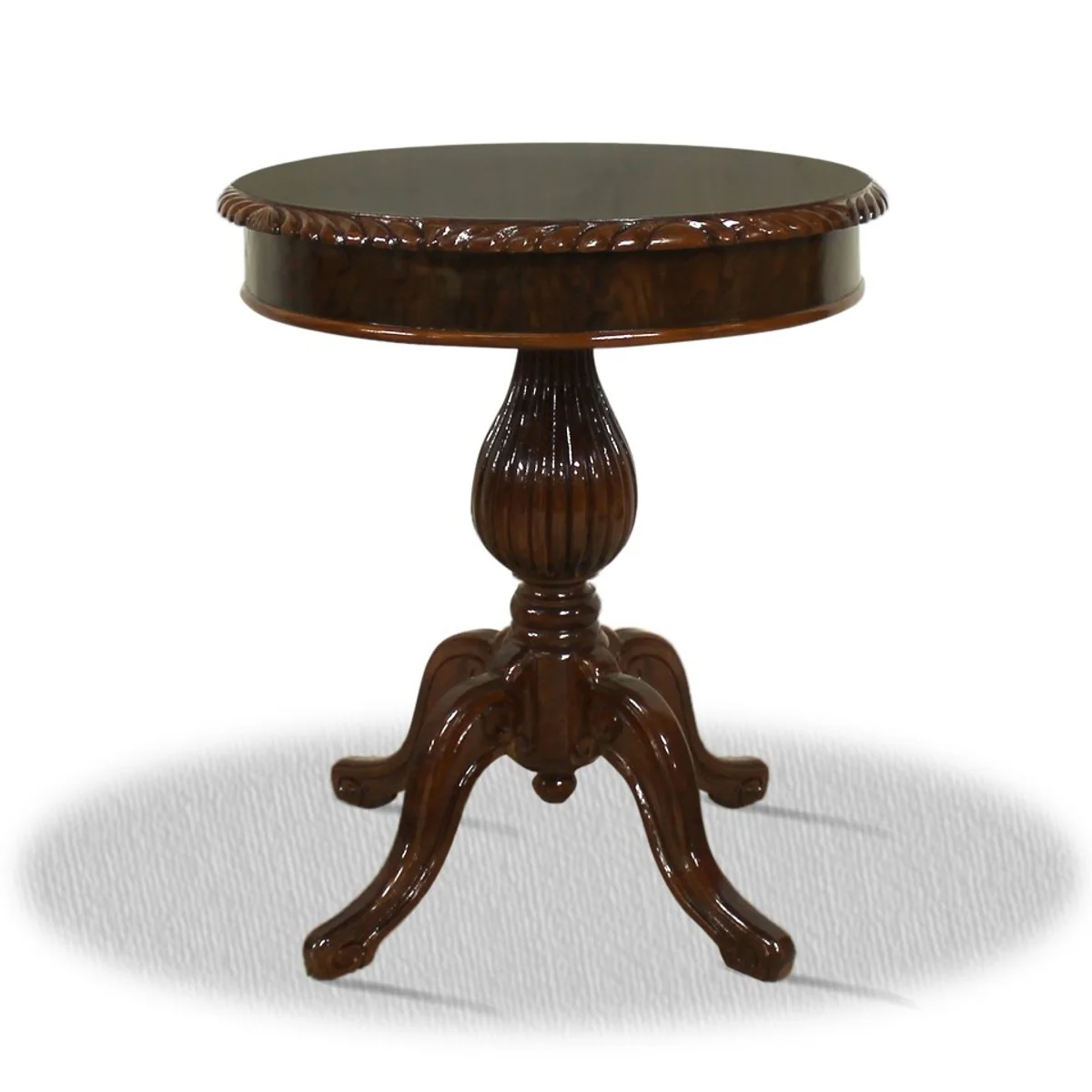 Casa Padrino Baroque Side Table 60 x 60 x H. 75 cm - Antique Side Table