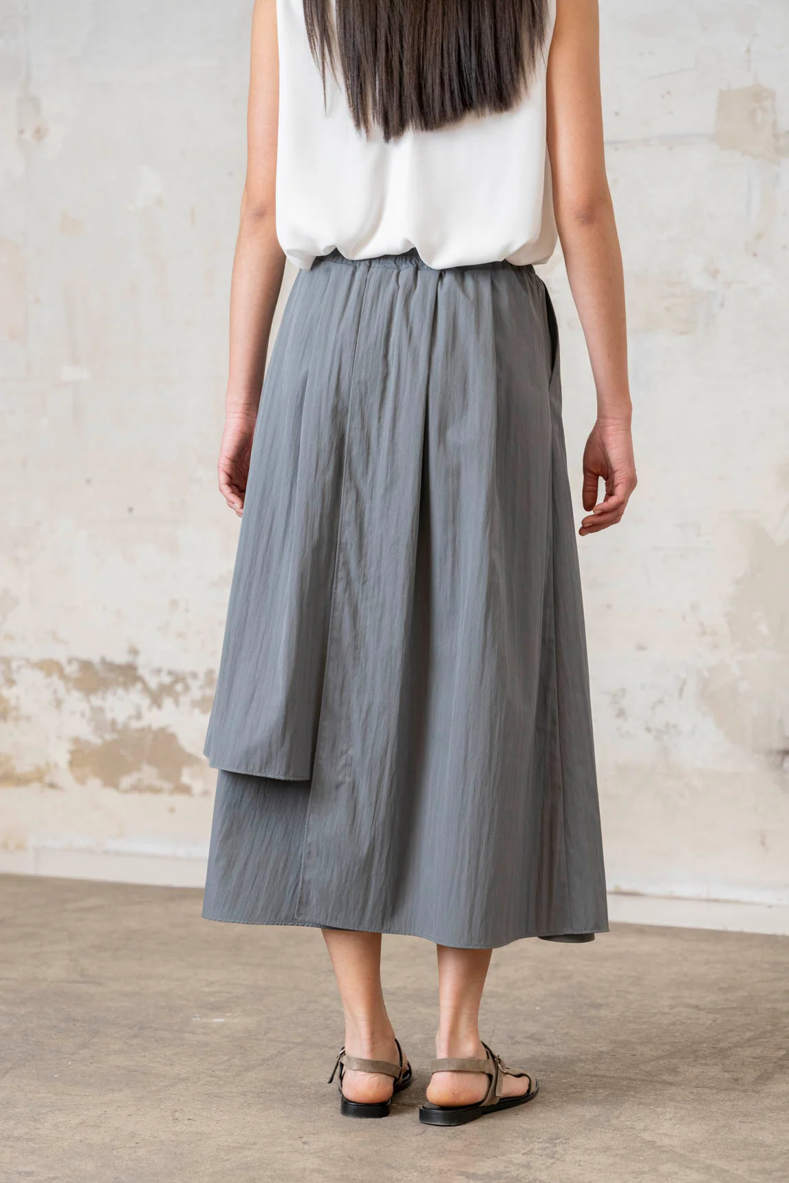 Rivera-spain Falda Marseillan gris