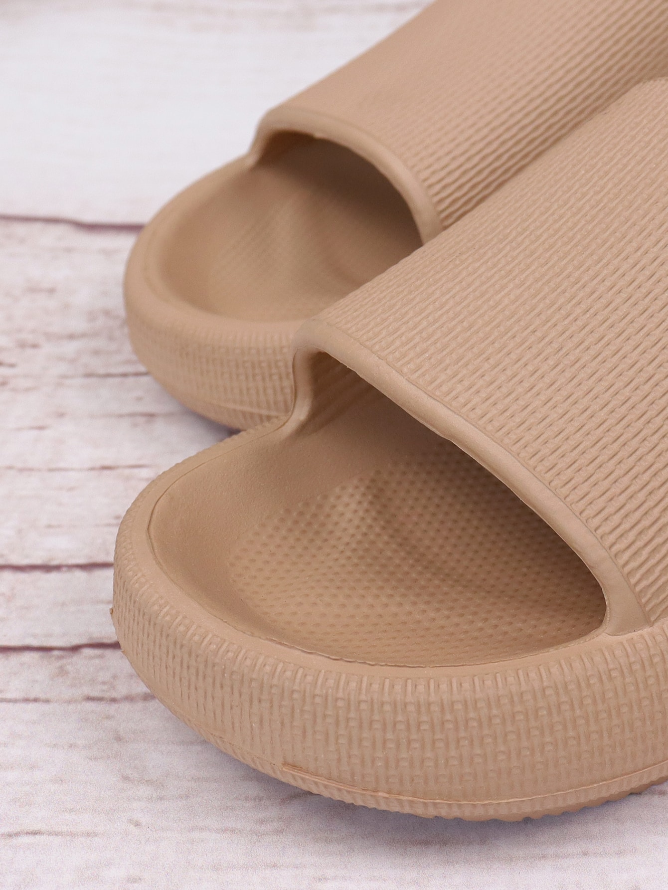 Women Slides Minimalist Single Band Slides