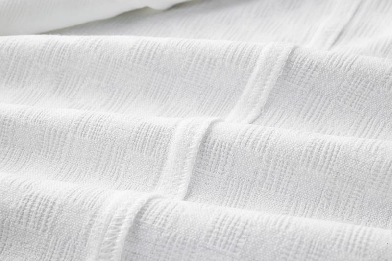 Men's White Casual Fashion Two Piece Set