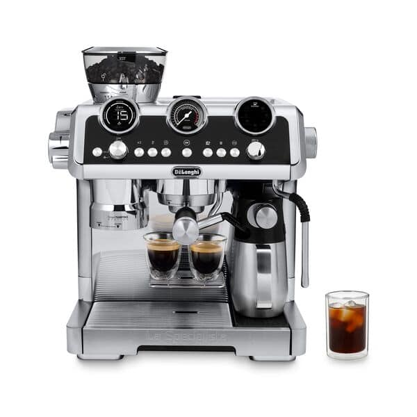 DeLonghi La Specialista Maestro Hot & Cold Brew Bean to Cup Coffee Machine - Silver