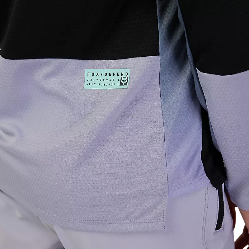 Womens Defend Race Long Sleeve Jersey