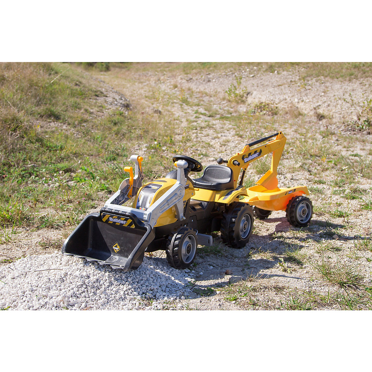 Smoby Traktor Builder Max