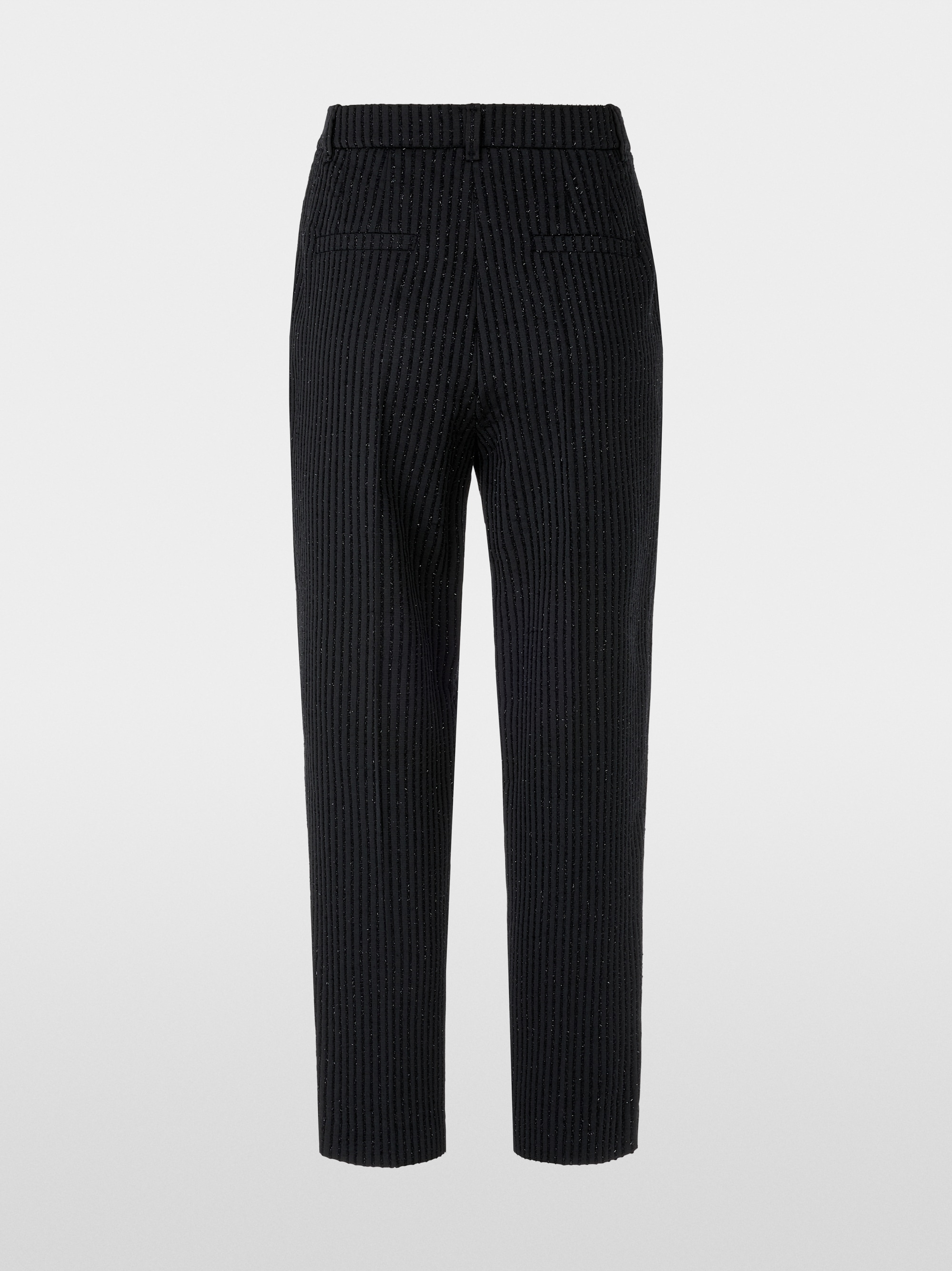 Marc-Cain FAQUS striped trousers with lurex