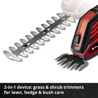 Cordless Grass- and Bush Shear GE-CG 18/100 Li T-Solo