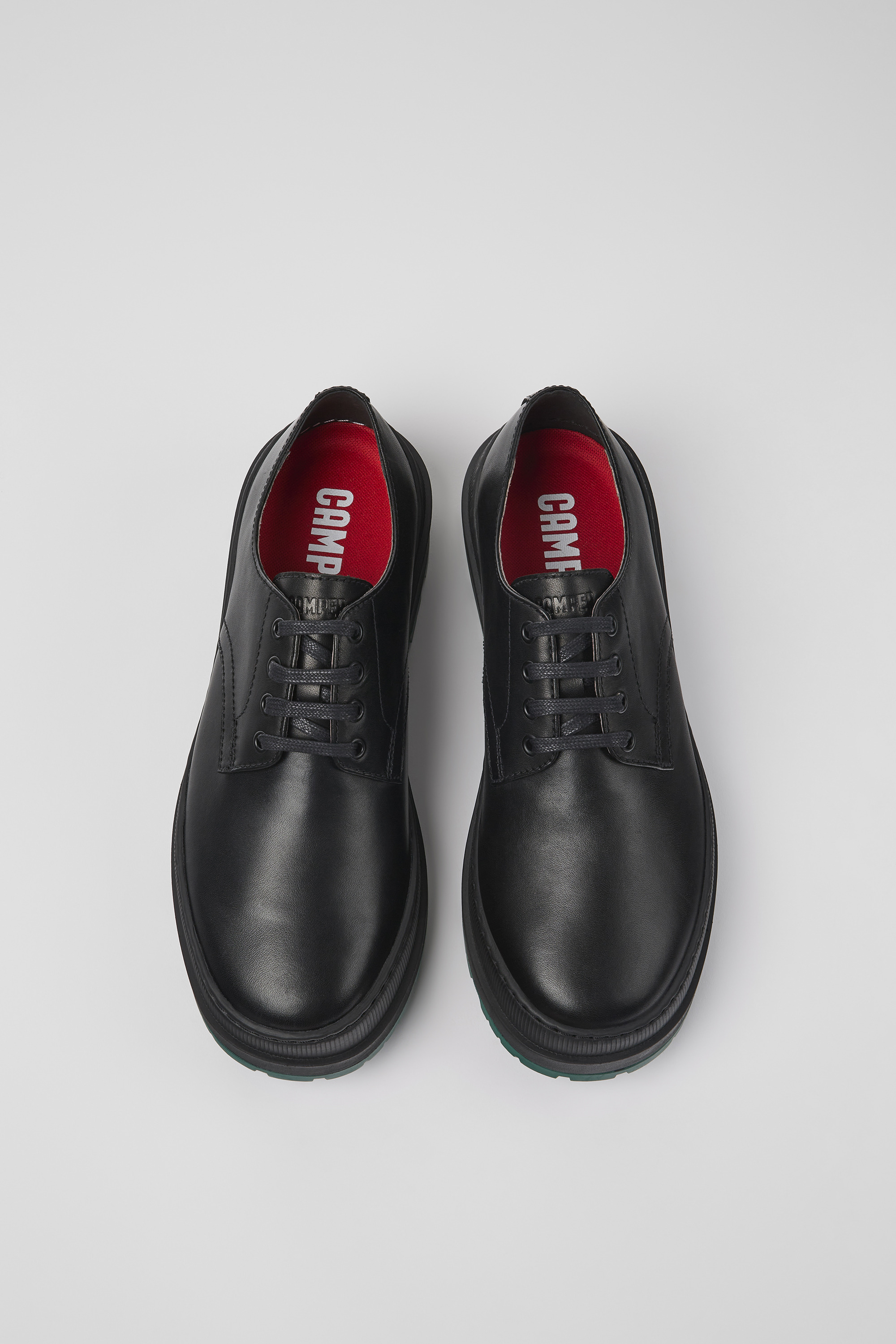 Brutus Trek MICHELIN - Black leather shoes for men