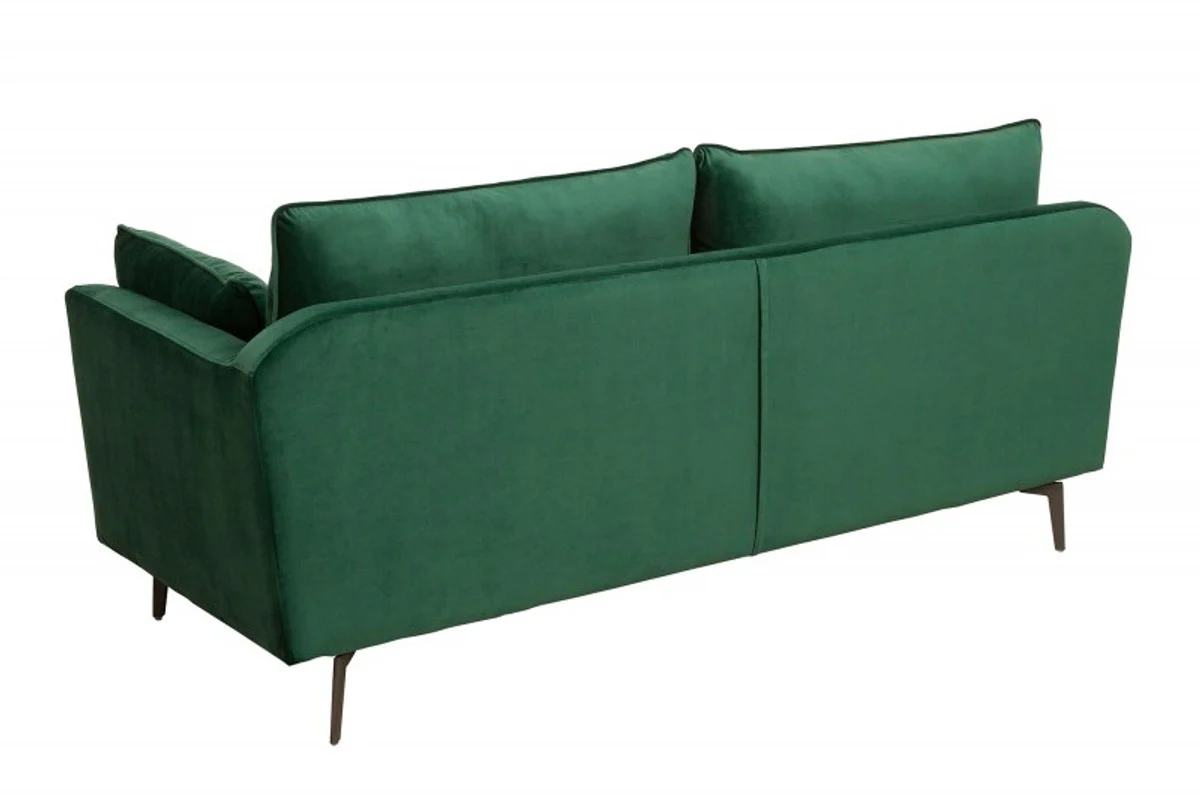Casa Padrino Designer Living Room Sofa Green 210 x 85 x Alt. 90 cm - Muebles de diseño