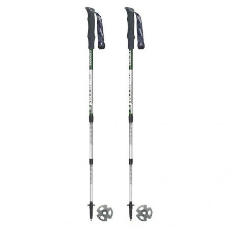 Masters SUMMIT LIGHT verde - Bastones de trekking telescópicos