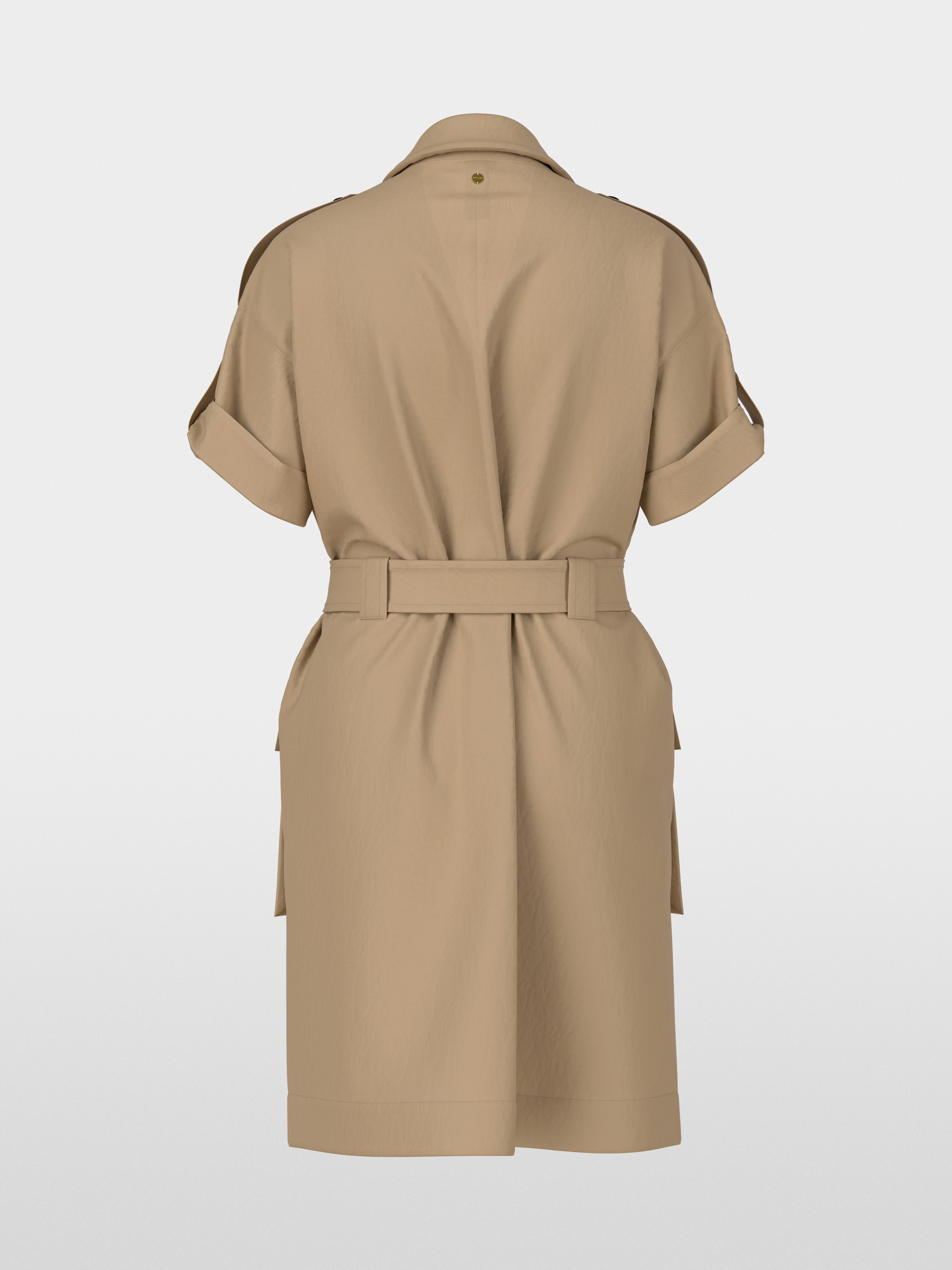 Marc-Cain Utility-style plain shirt dress