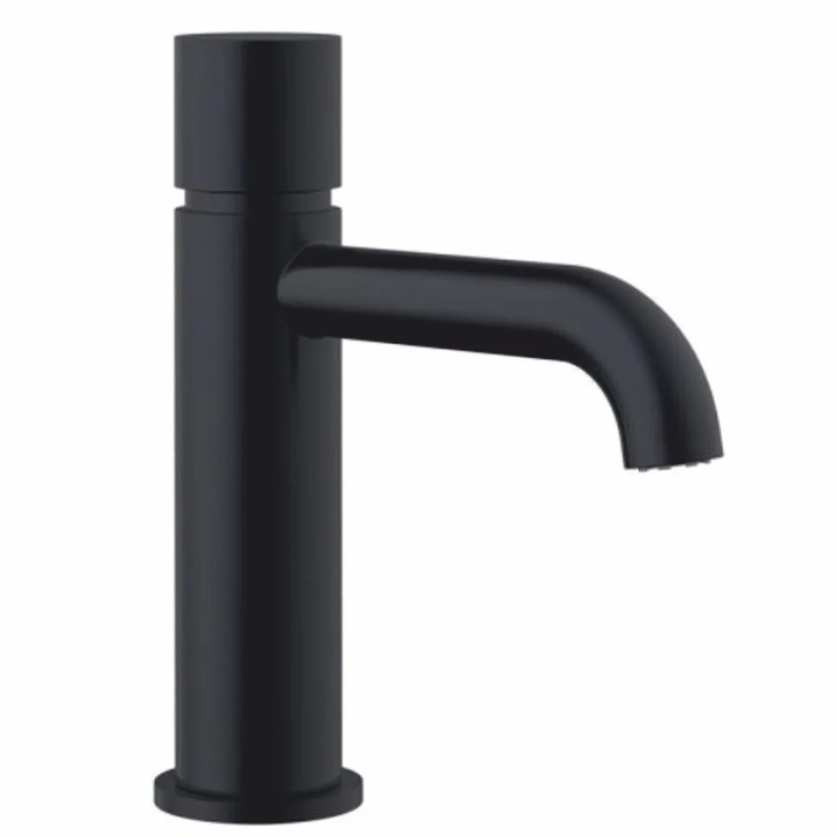 Casa Padrino grifo de lavabo de lujo negro mate Al. 18,8 cm - Hecho en Italia