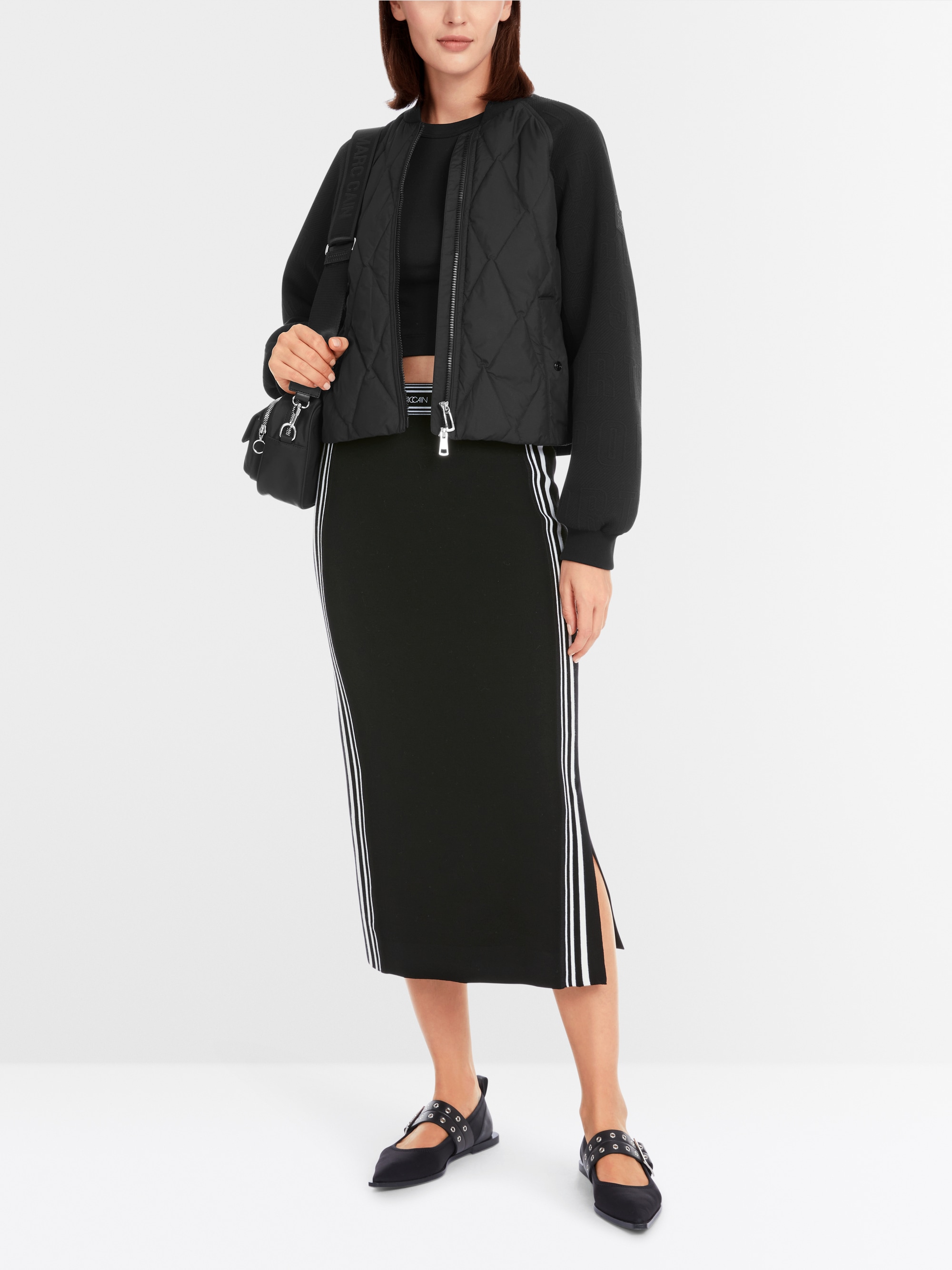 Marc-Cain Rethink Together midi-length skirt