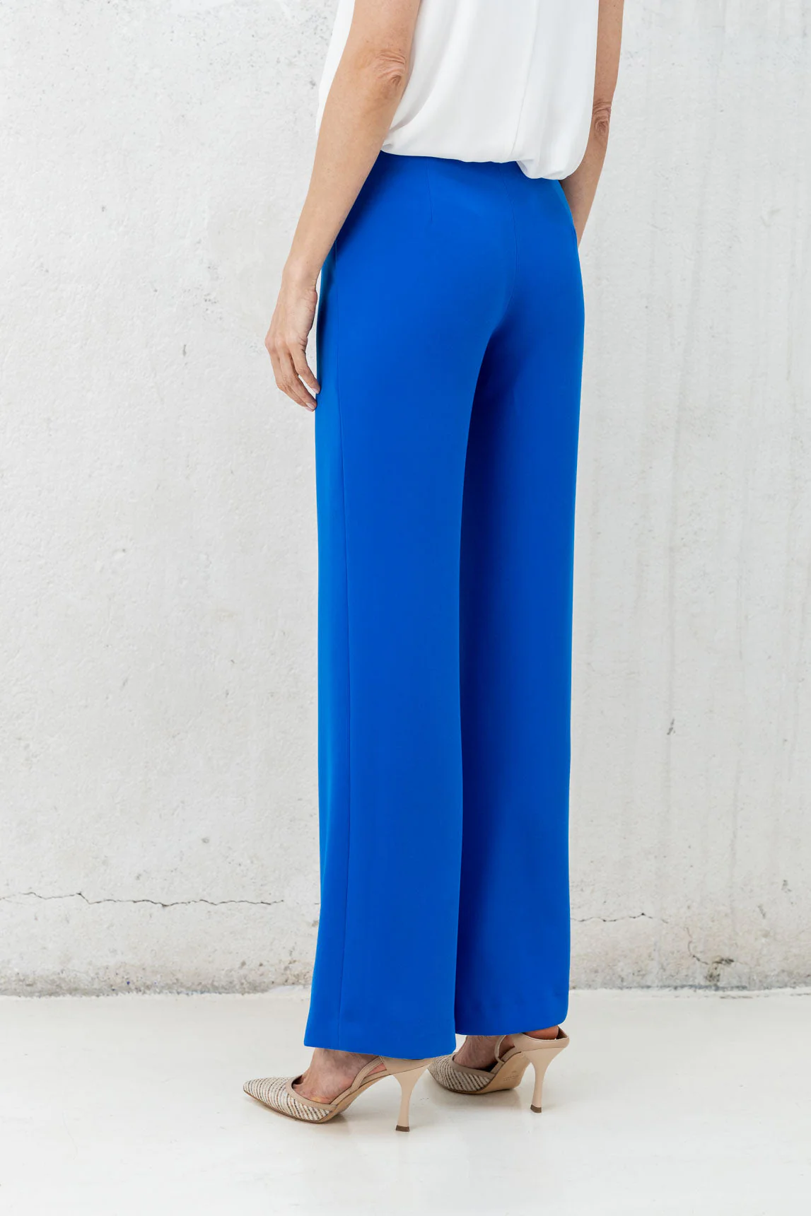 Rivera-spain Pantalón palazzo Nepal azul