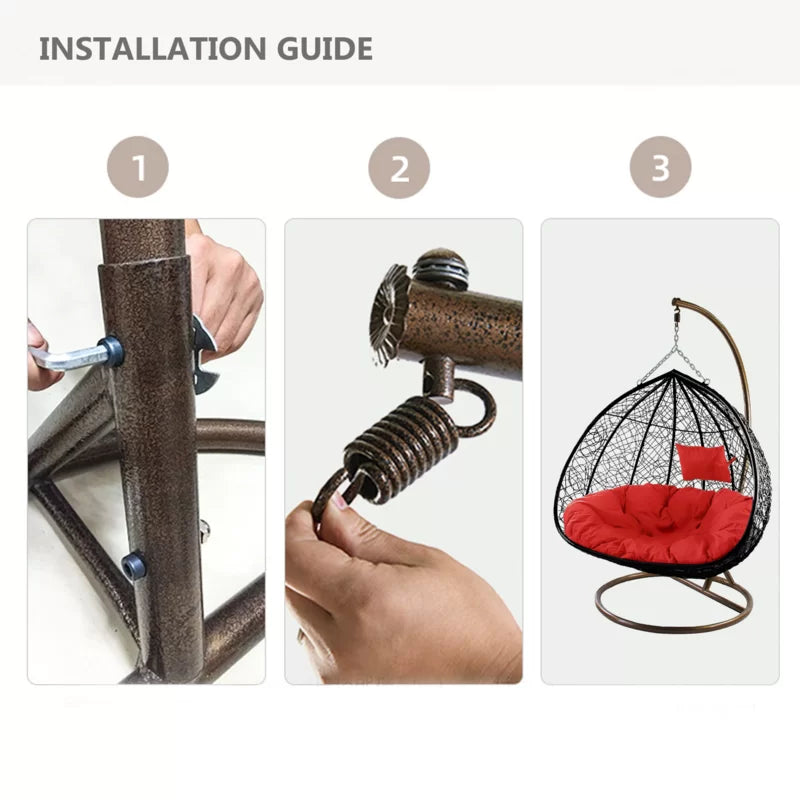 Weisend 1 Person Porch Swing