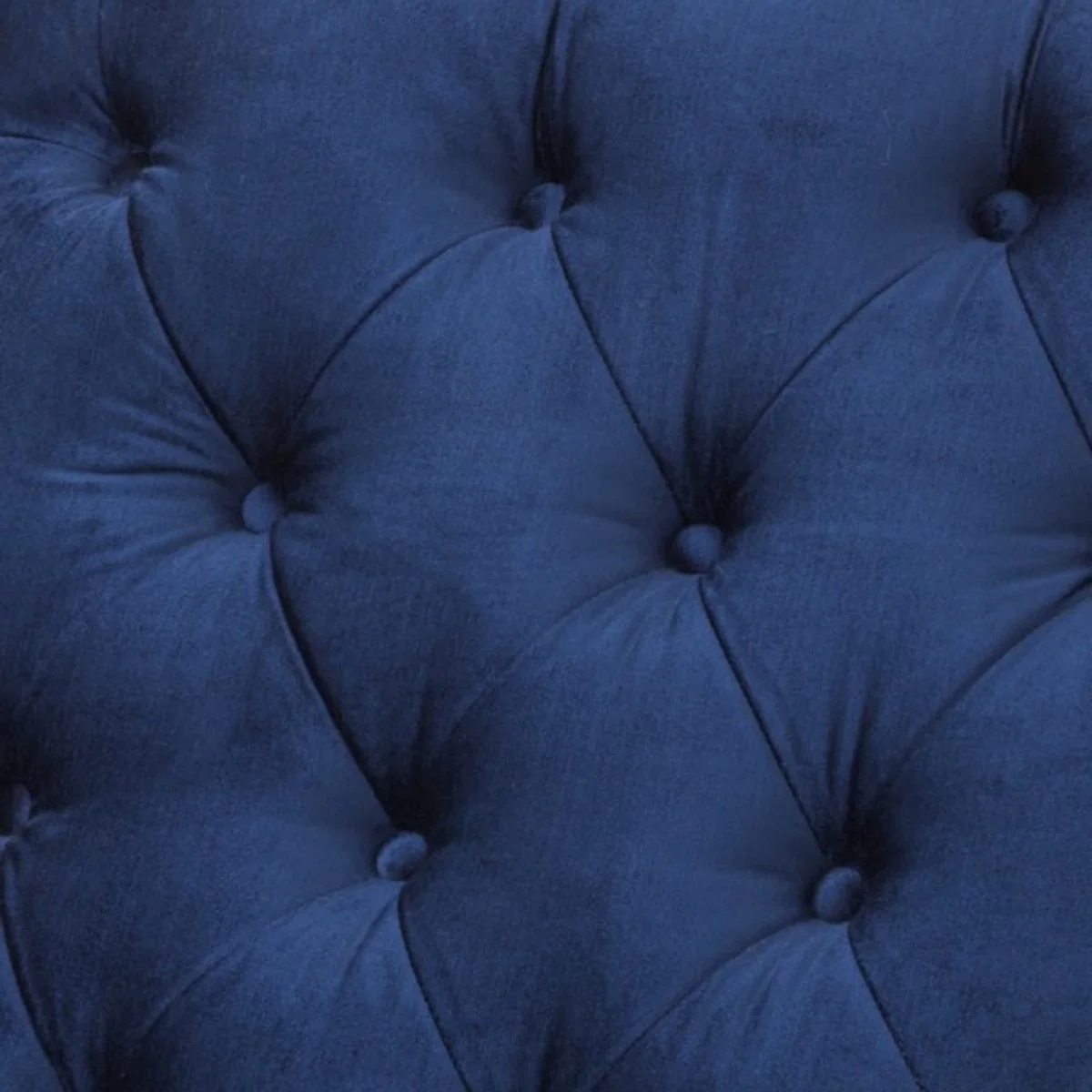 Casa Padrino luxury baroque armchair Royal Blue / Black piano lacquer - lounge chair - Luxury Collection - Art Deco - Belle Epoque