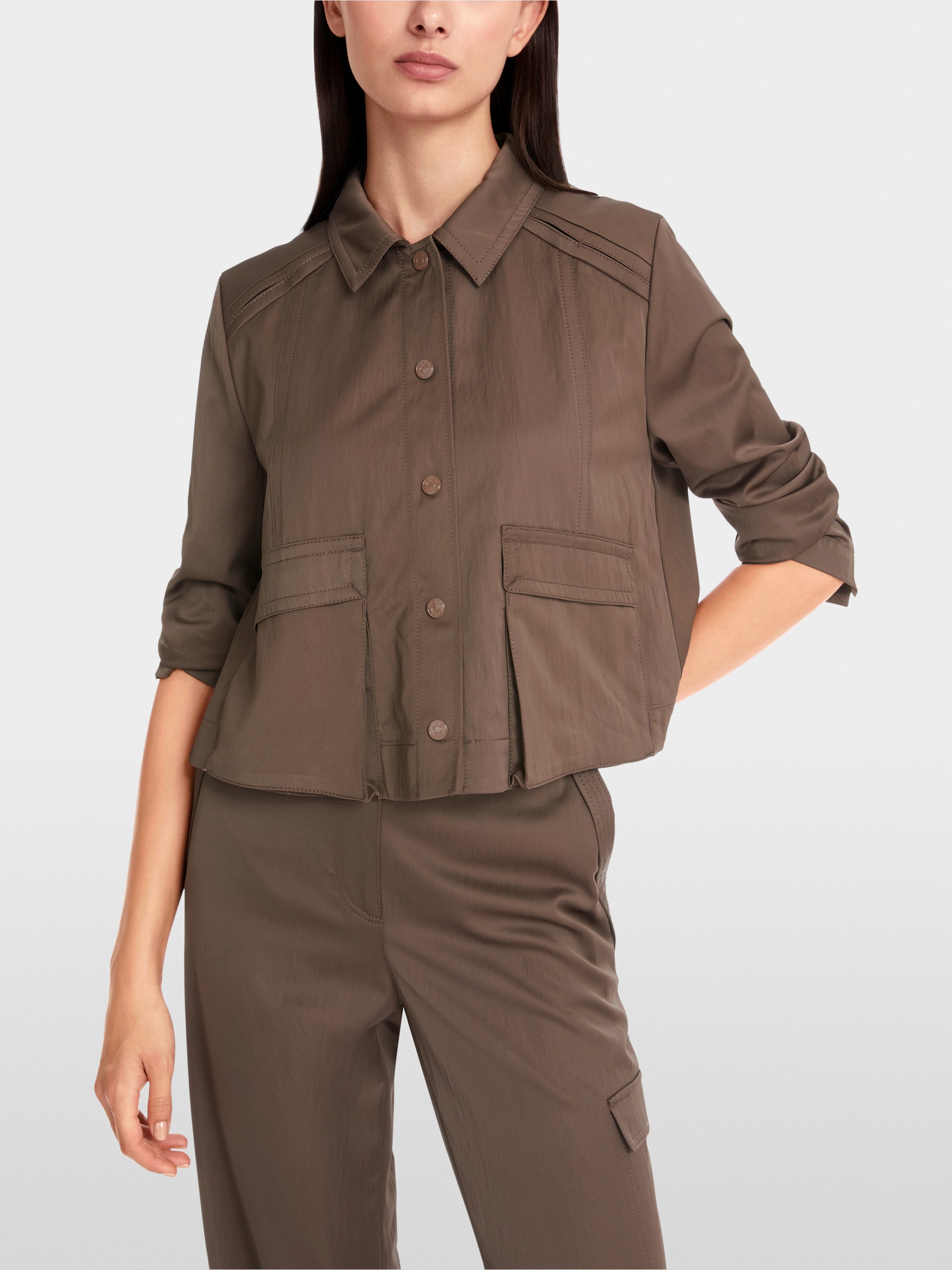 Marc-Cain Soft flowing A-line jacket