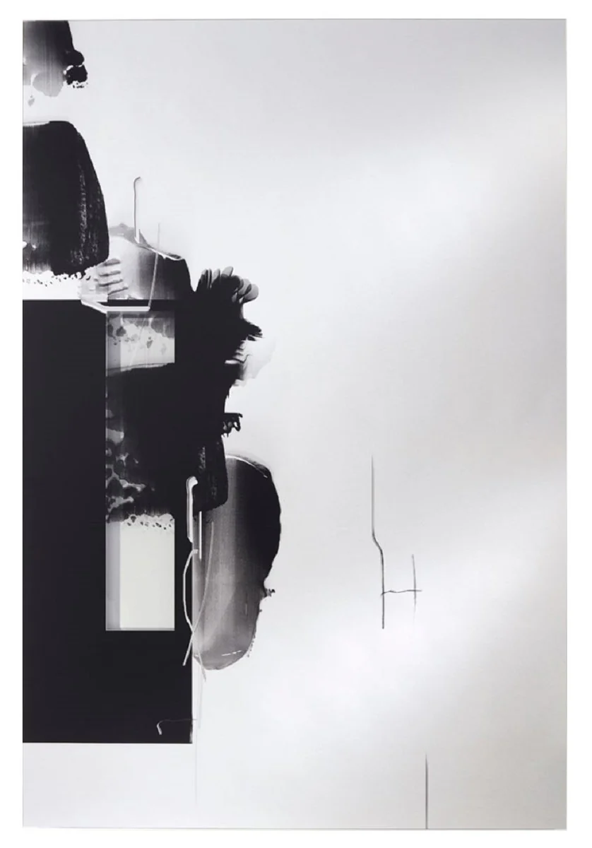 Casa Padrino espejo de pared del sal¨®n de dise?o negro 101 x H. 150 cm - Muebles de Lujo